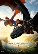 Filmplakat Rainer Sommerkino 2025: Drachenzähmen leicht gemacht