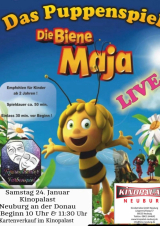 Filmplakat Die Biene Maja das Puppenspiel