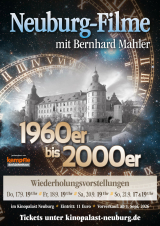 Filmplakat Neue Neuburg-Filme 2026 von den 1960 bis 2000