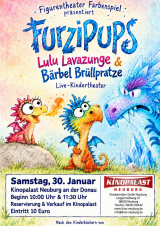 Filmplakat Furzipups Teil 2: Lulu Lavazunge und Bärbel Brüllpratze